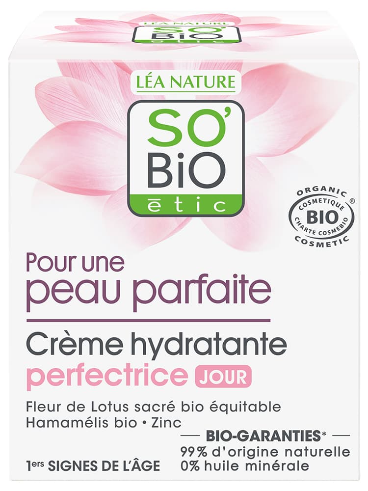 Léa Nature SO BIO étic Pour une Peau Parfaite Crème Hydratante Perfectrice de Jour Biologique 50 ML