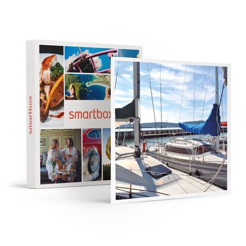 SMARTBOX - Coffret Cadeau Séjour insolite de 3 jours sur un voilier avec bouteille de vin près de Metz-Séjour
