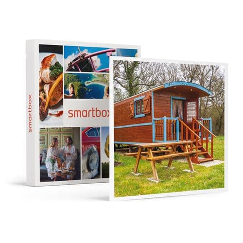 SMARTBOX - Coffret Cadeau 4 jours insolites en famille dans une roulotte près de Carcassonne-Séjour