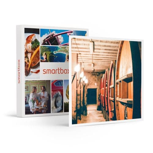 SMARTBOX - Coffret Cadeau Visite d'une cave à Châteauneuf-du-Pape avec dégustation de 4 vins et 1 bouteille offerte-Gastronomie