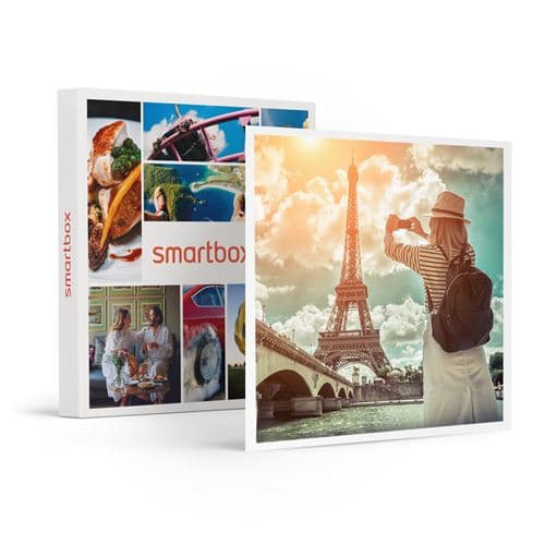 SMARTBOX - Coffret Cadeau Paris en duo : sommet de la tour Eiffel et croisière sur la Seine pour 2-Sport & Aventure