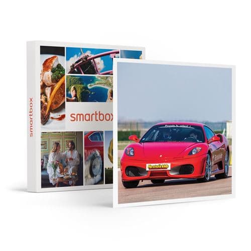 SMARTBOX - Coffret Cadeau Stage pilotage enfant : 5 ou 6 tours de circuit au volant d'une Ferrari F430-Sport & Aventure