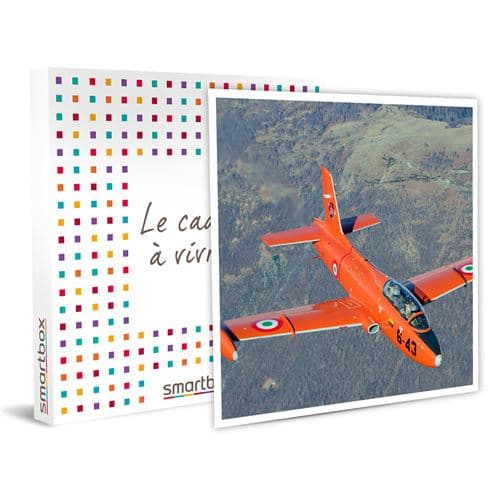 SMARTBOX - Une journée comme Top Gun : vol exclusif au-dessus de l'Italie en avion militaire MB-326 - Coffret Cadeau Sport & Aventure