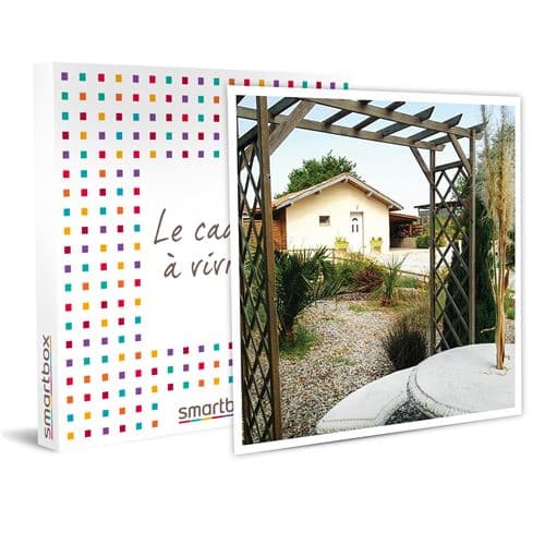 SMARTBOX - 3 jours en chalet avec dîners, séances de bain bouillonnant et champagne près de Dax - Coffret Cadeau Séjour