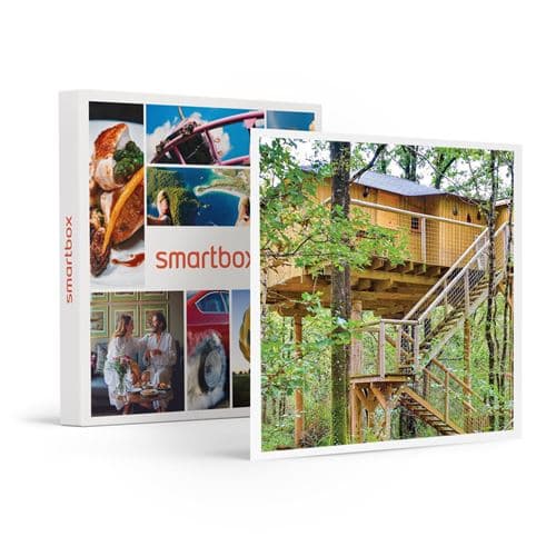 SMARTBOX - Coffret Cadeau 3 jours en famille dans une maison dans les arbres avec mini-golf près de Poitiers-Séjour