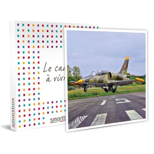 SMARTBOX - Pilote d'un jour en Allemagne : formation et vol en avion de chasse L-39 Albatros - Coffret Cadeau Sport & Aventure